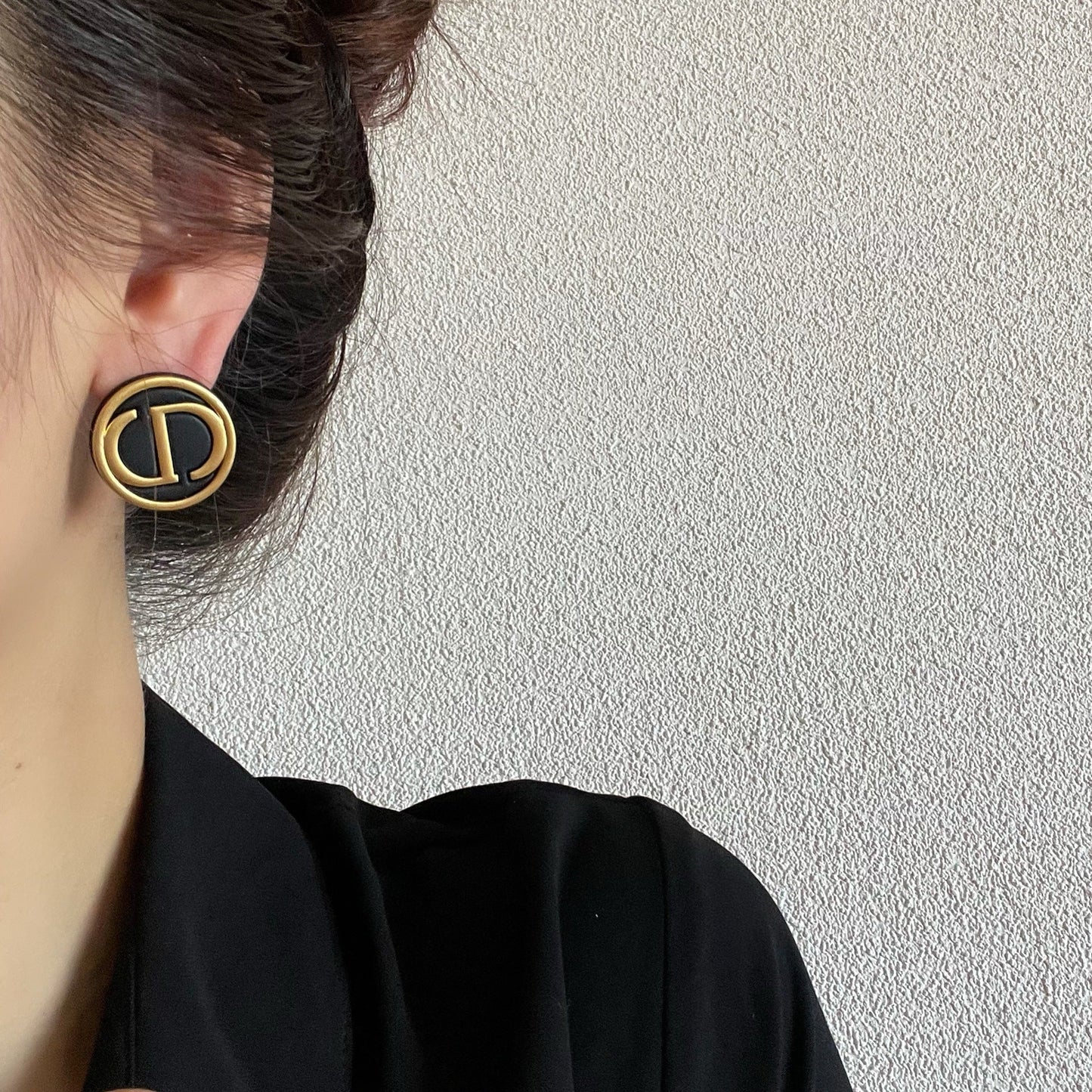 AURENA® VINTAGE MONOGRAM STUD EARRINGS