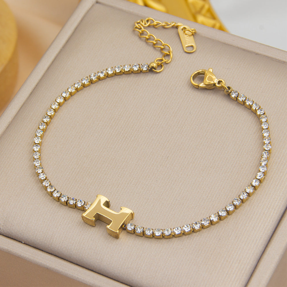 AURENA® PAVÉ CHAIN BRACELET