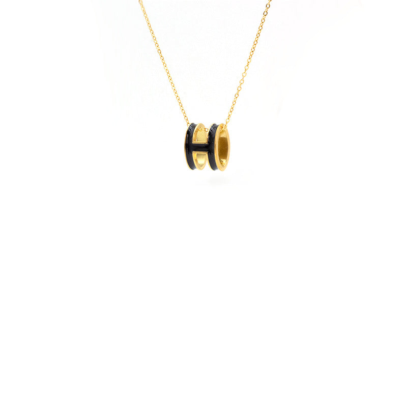 AURENA® H ENAMEL NECKLACE