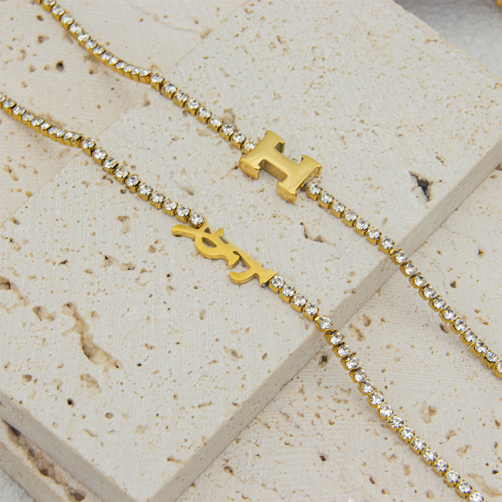 AURENA® PAVÉ CHAIN BRACELET