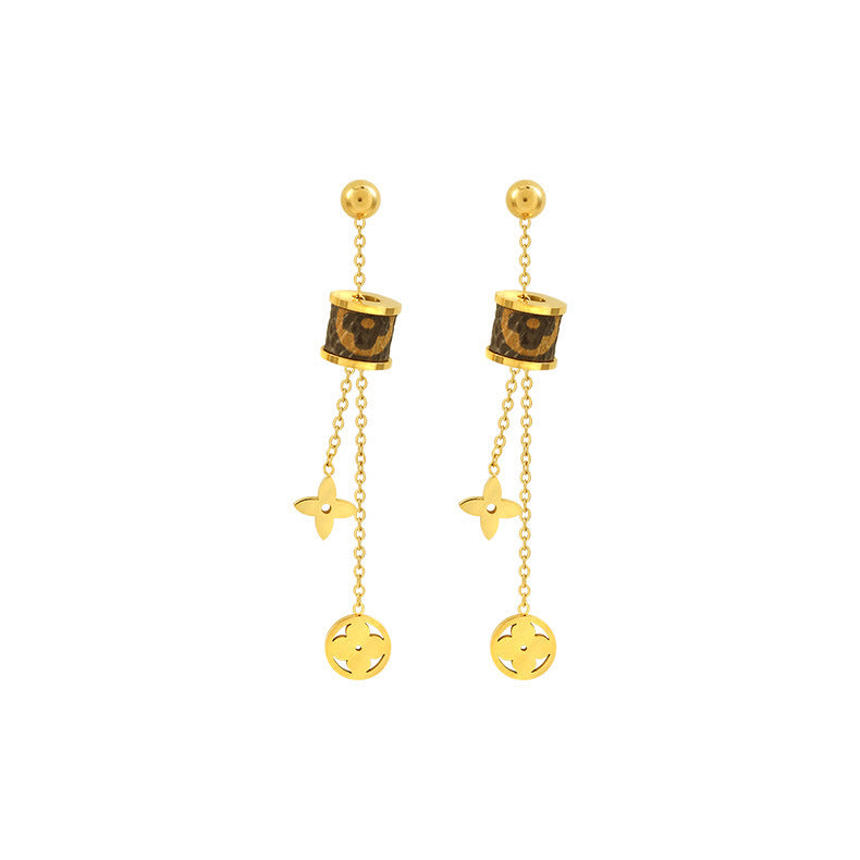 AURENA® Clover Tassel Earrings