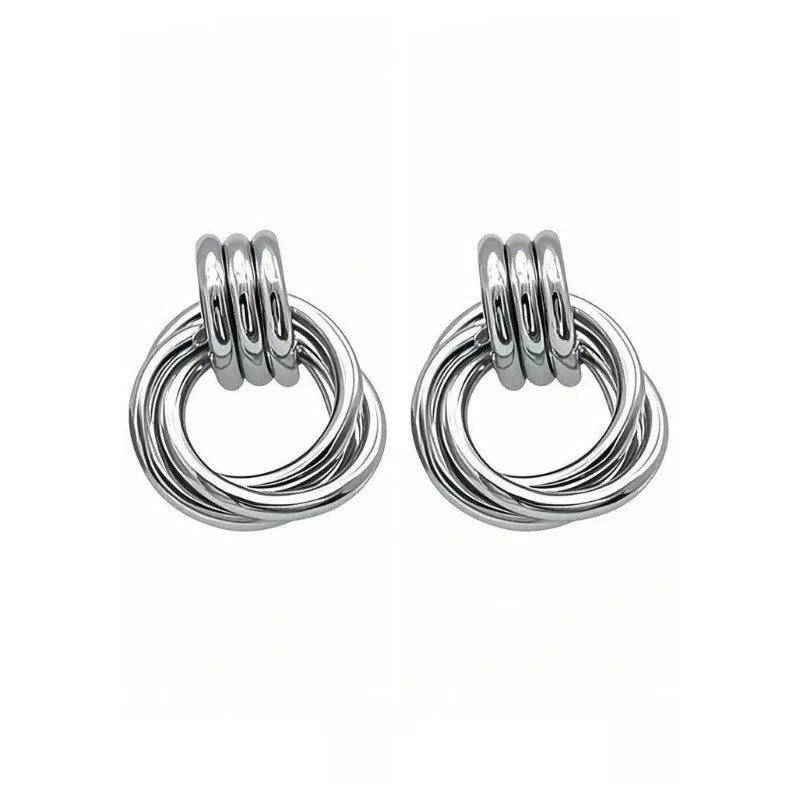 AURENA® SCULPTED HOOP EARRINGS