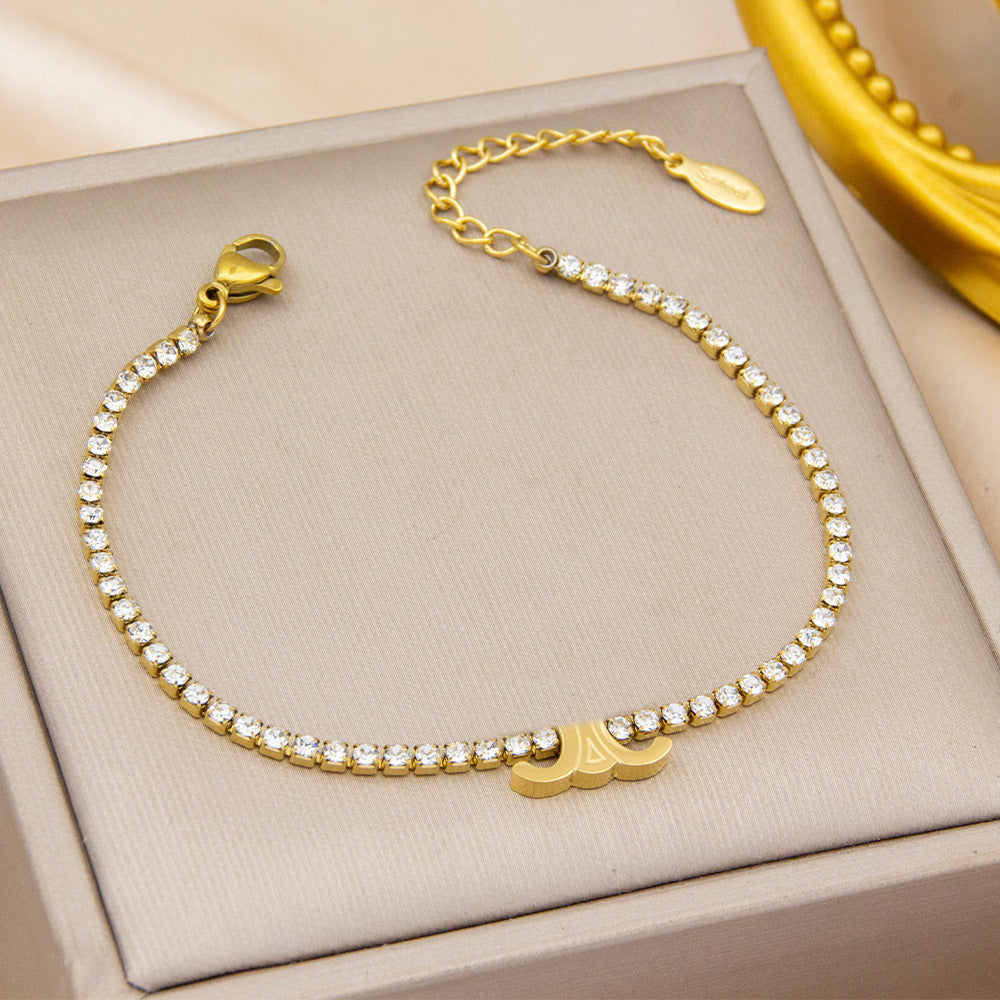 AURENA® PAVÉ CHAIN BRACELET