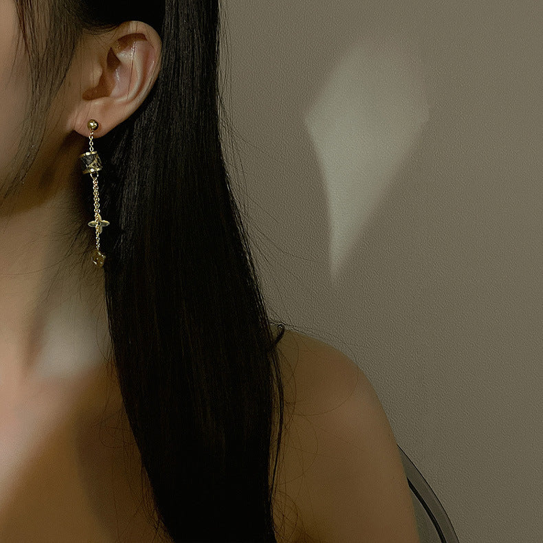 AURENA® Clover Tassel Earrings