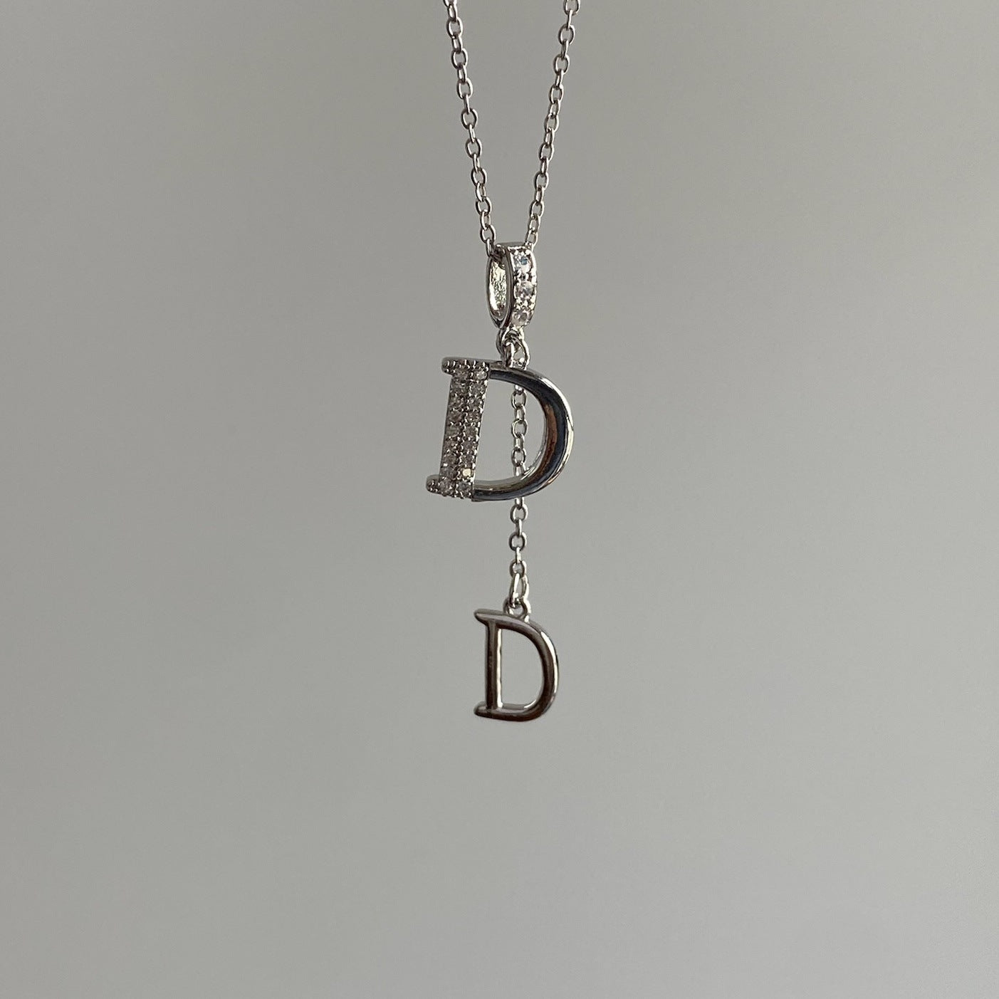 AURENA® DOUBLE D PAVÉ NECKLACE