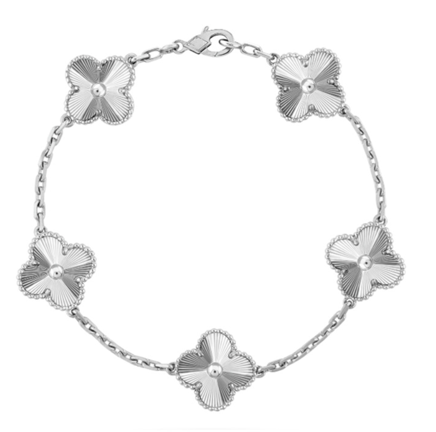 AURENA® CLOVER BRACELET | SILVER