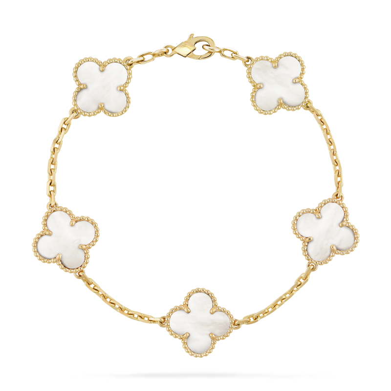 AURENA® CLOVER BRACELET | PEARL