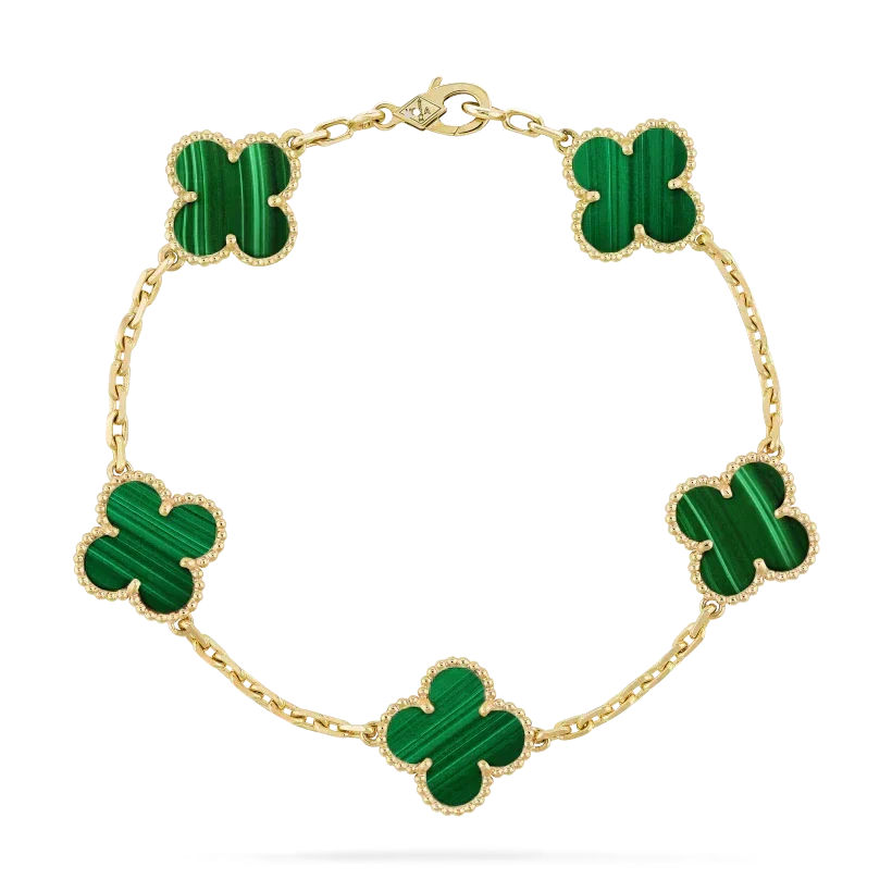 AURENA®CLOVER BRACELET | EMERALD