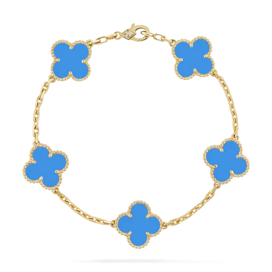 AURENA® CLOVER BRACELET | ROYAL BLUE
