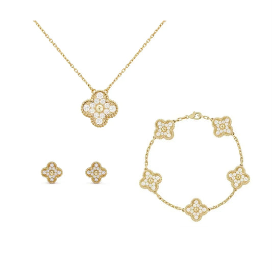 AURENA® GOLD LUXE | CLOVER DIAMOND SET
