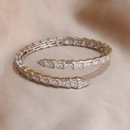 DELUXE SERPENT BRACELET | SILBER