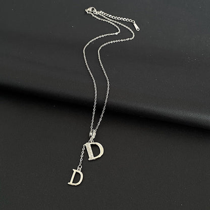 AURENA® DOUBLE D PAVÉ NECKLACE