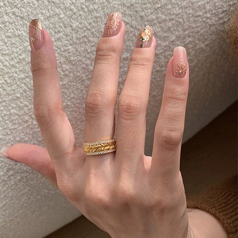 AURENA® WHEAT GRACE RING