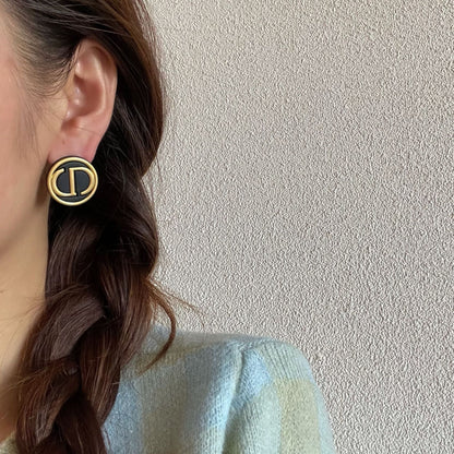 AURENA® VINTAGE MONOGRAM STUD EARRINGS