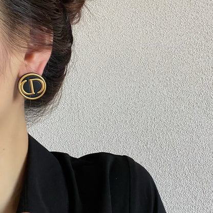 AURENA® VINTAGE MONOGRAM STUD EARRINGS