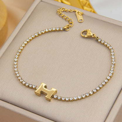 AURENA® PAVÉ CHAIN BRACELET