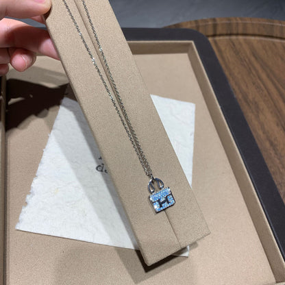 Mini Tote Bag Pendant Necklace