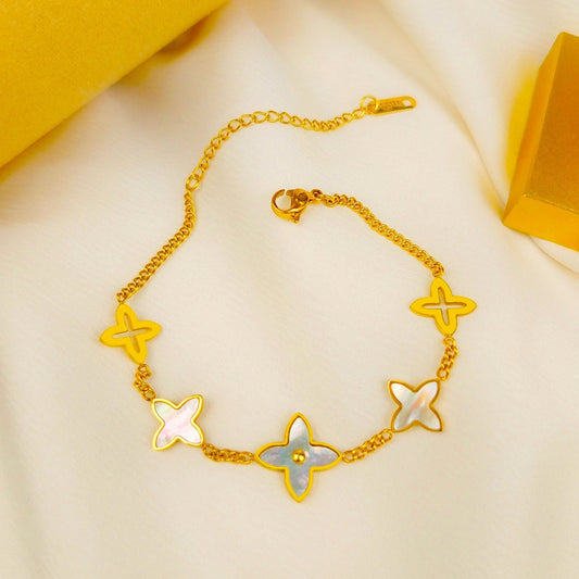 AURENA® MOTHER-OF-PEARL VINTAGE NECKLACE