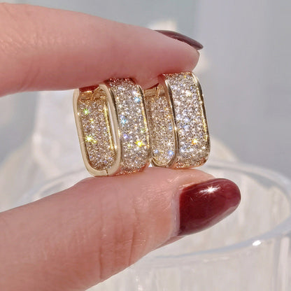 AURENA® PAVÉ HOOP EAR CUFF