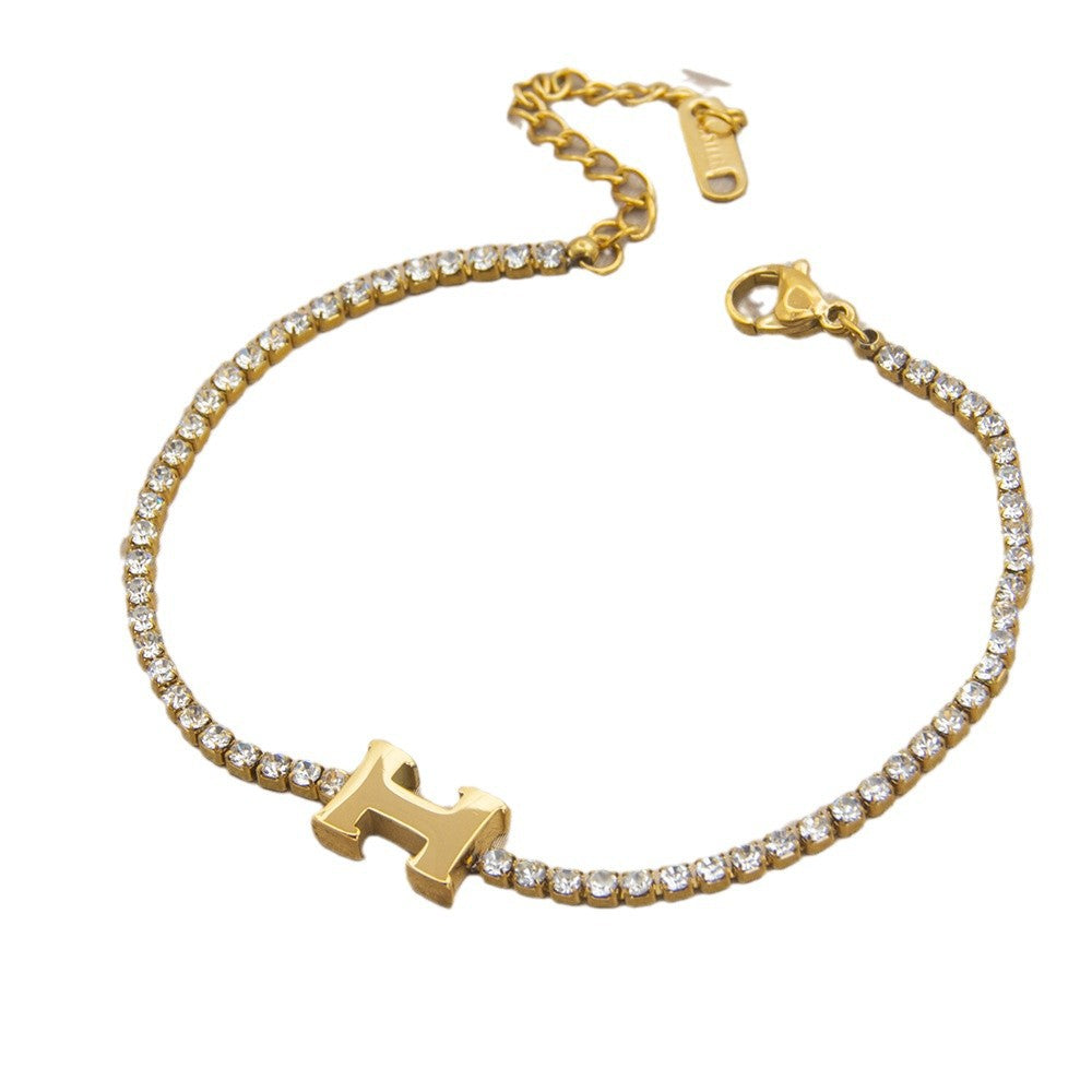 AURENA® PAVÉ CHAIN BRACELET
