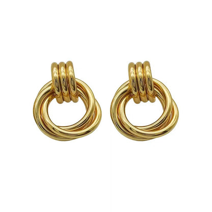AURENA® SCULPTED HOOP EARRINGS