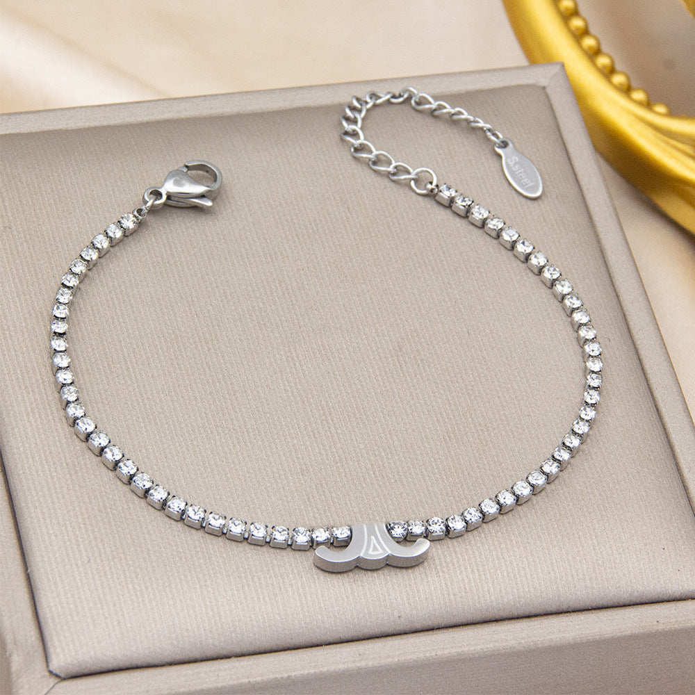AURENA® PAVÉ CHAIN BRACELET
