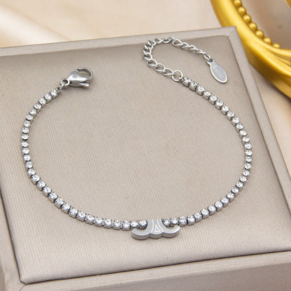 AURENA® PAVÉ CHAIN BRACELET