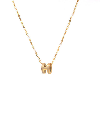 AURENA® H ENAMEL NECKLACE