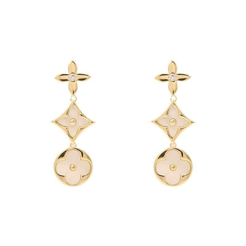 AURENA®  CLOVER PENDANT EARRINGS