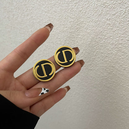 AURENA® VINTAGE MONOGRAM STUD EARRINGS