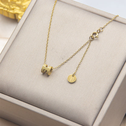 AURENA® H ENAMEL NECKLACE