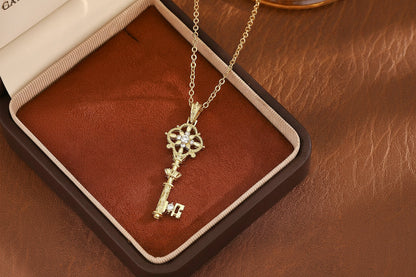 Vintage Key to Elegance Pendant