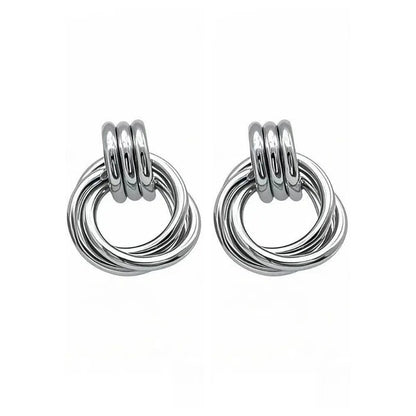 AURENA® SCULPTED HOOP EARRINGS