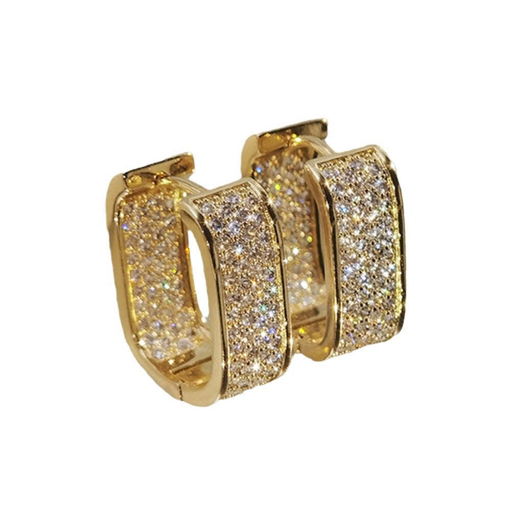 AURENA® PAVÉ HOOP EAR CUFF