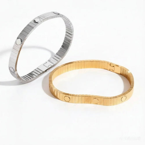 Chic Heavy Metal Watch Band Style Luxury Chain