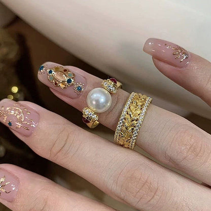 AURENA® WHEAT GRACE RING