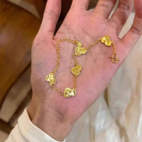 Crushed Ice Gourd Bracelet