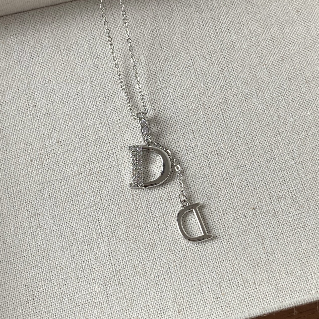 AURENA® DOUBLE D PAVÉ NECKLACE