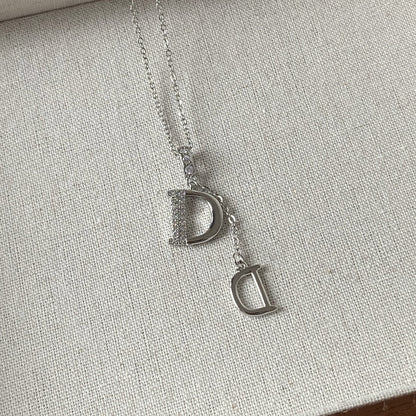 AURENA® DOUBLE D PAVÉ NECKLACE