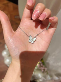 Silver / White