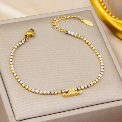 AURENA® PAVÉ CHAIN BRACELET