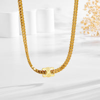 gold necklace