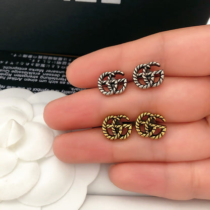 Chic Interlocking G Stud Earrings