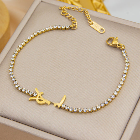 AURENA® PAVÉ CHAIN BRACELET