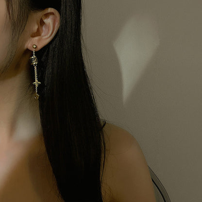 AURENA® Clover Tassel Earrings