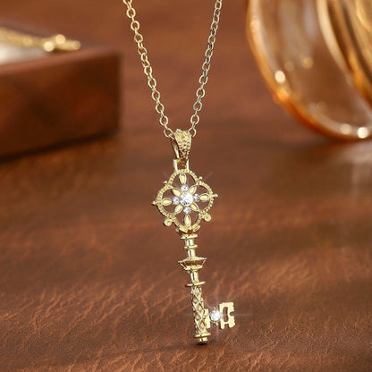 Vintage Key to Elegance Pendant