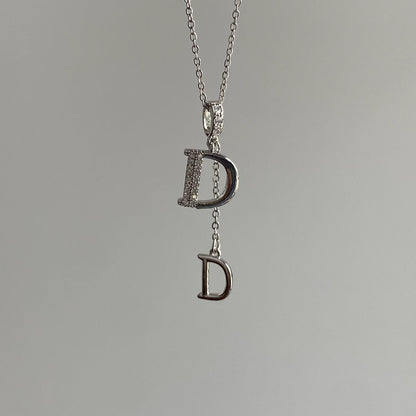 AURENA® DOUBLE D PAVÉ NECKLACE