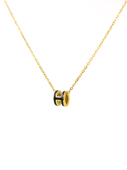 AURENA® H ENAMEL NECKLACE