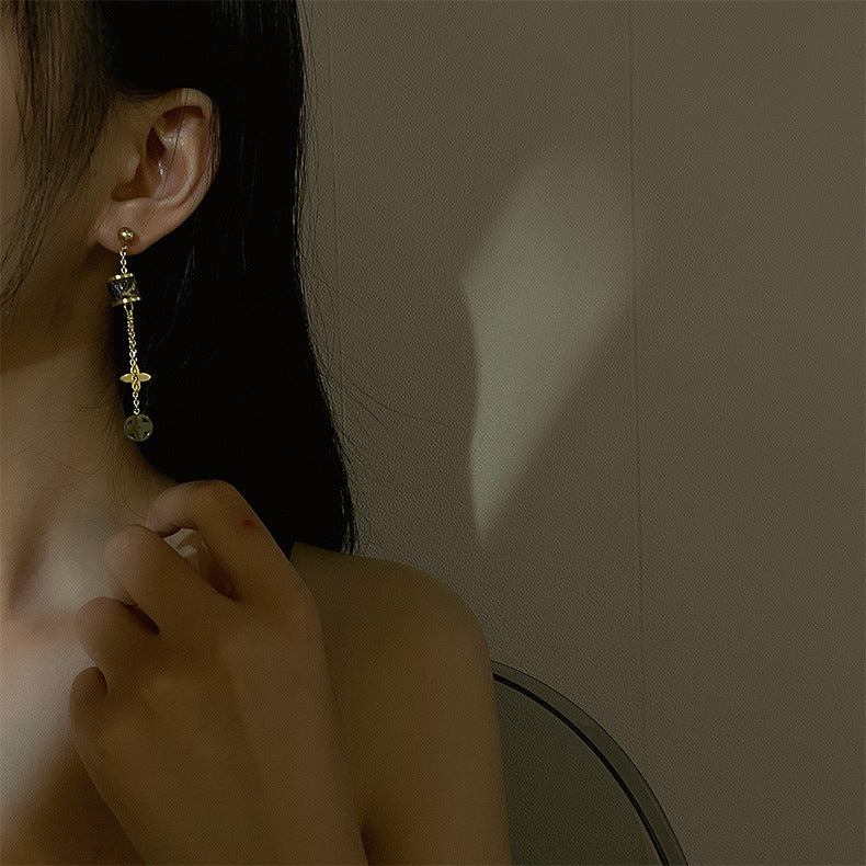 AURENA® Clover Tassel Earrings