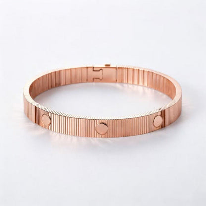 Chic Heavy Metal Watch Band Style Luxury Chain